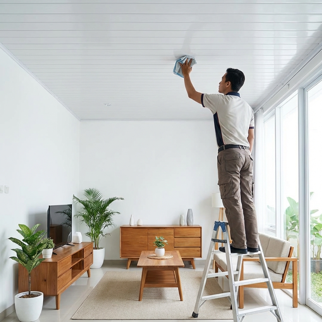 Cara Merawat Plafon PVC Agar Awet dan Bersih
